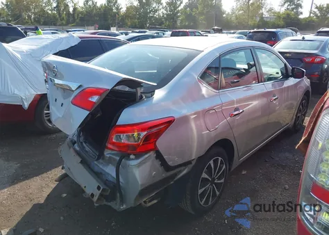 2019 Nissan Sentra S из США, поврежденный, VIN 3N1AB7AP3KY443726